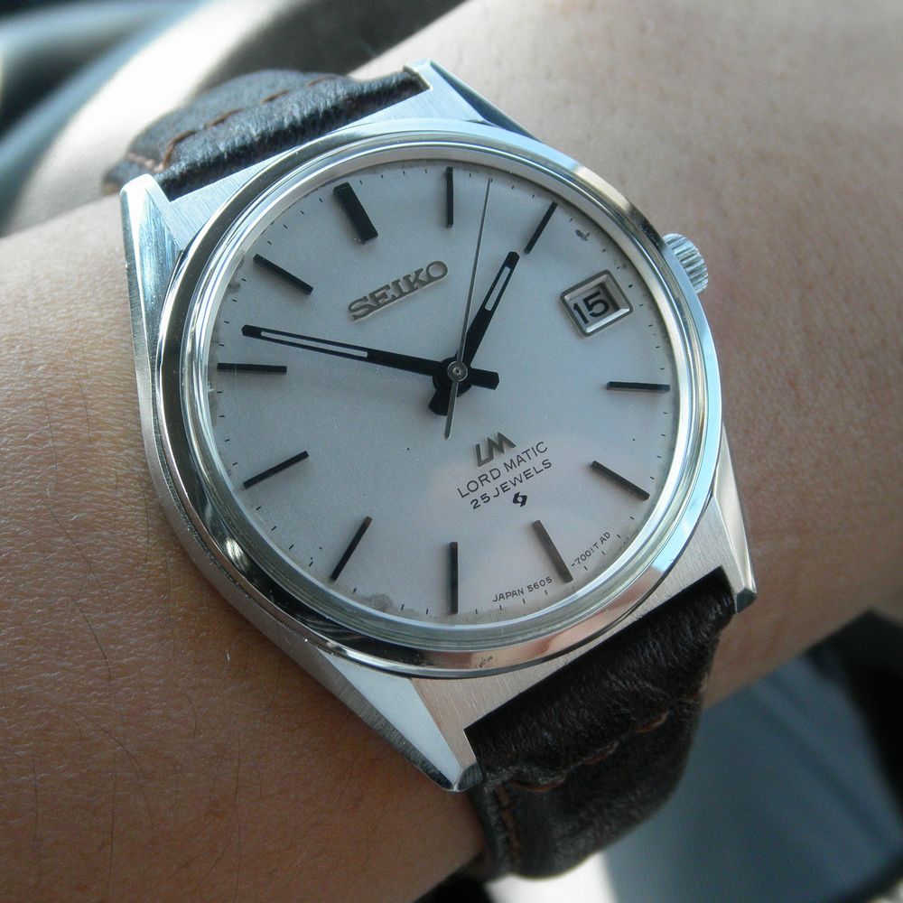 セイコー ロードマチック 5605-7020 | 泥沼時計収集メモ