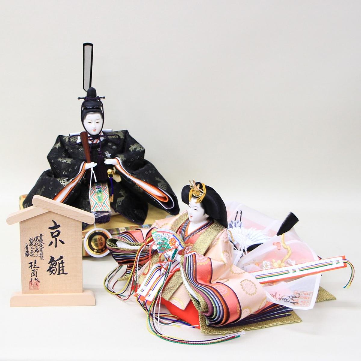 京雛 安藤桂甫作 ひな人形 -雛人形の頂点を究める- 京雛十一番雅印上