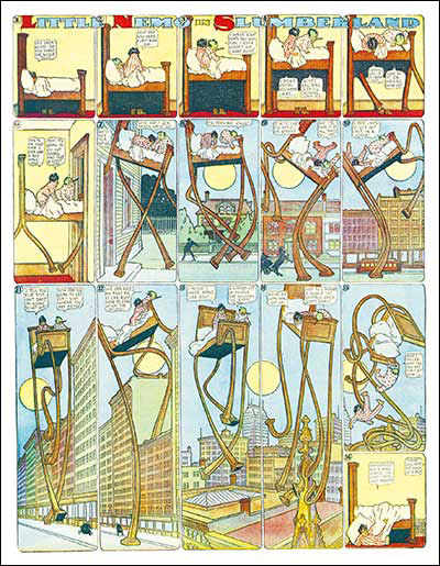 没後80年記念出版】アメリカ初期新聞漫画の傑作『リトル・ニモ 1905