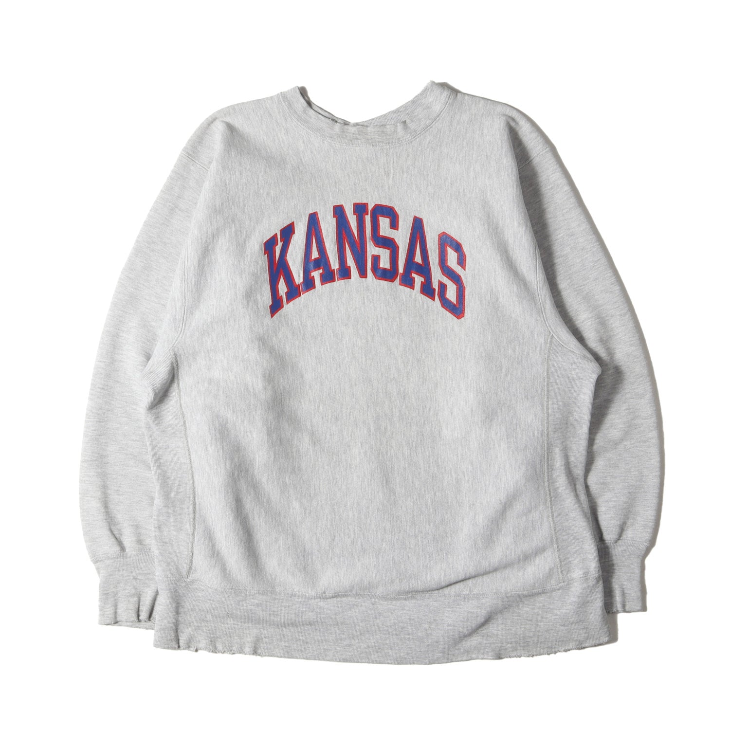 80s トリコタグ カレッジプリント リバースウィーブ スウェット