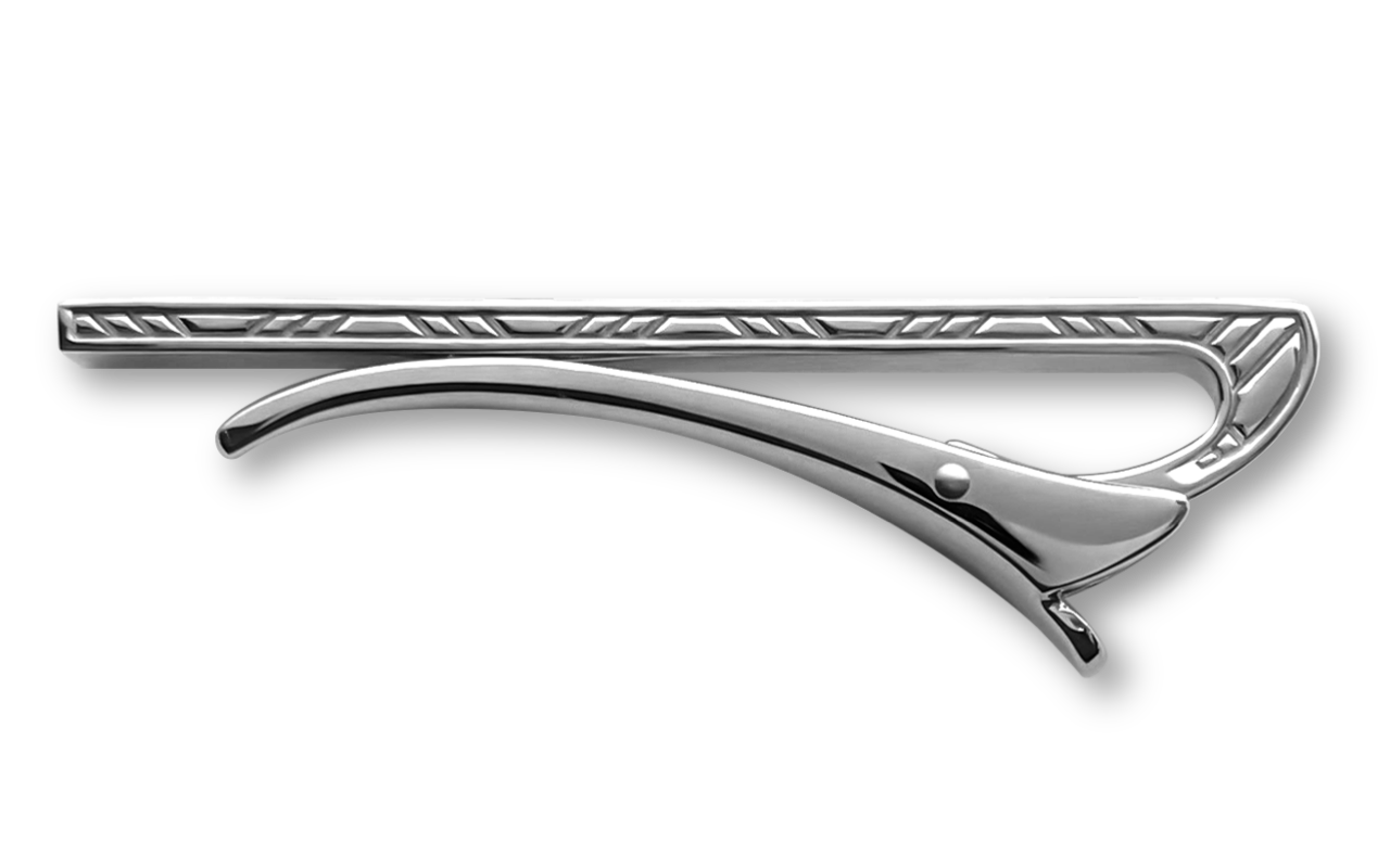 URBAN TIE｜シルバーネクタイピン｜幾何学 – BOW RIVAN