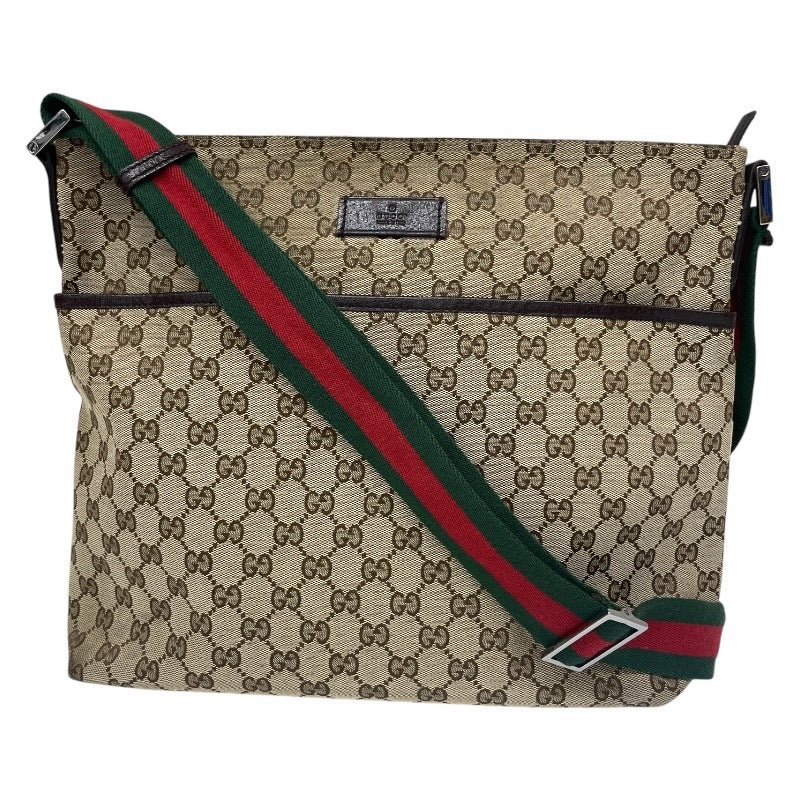 GUCCI】グッチ GGキャンバス シェリーライン 189751 ショルダーバッグ