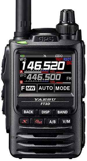 Yaesu FT3 トランシーバ C4FM