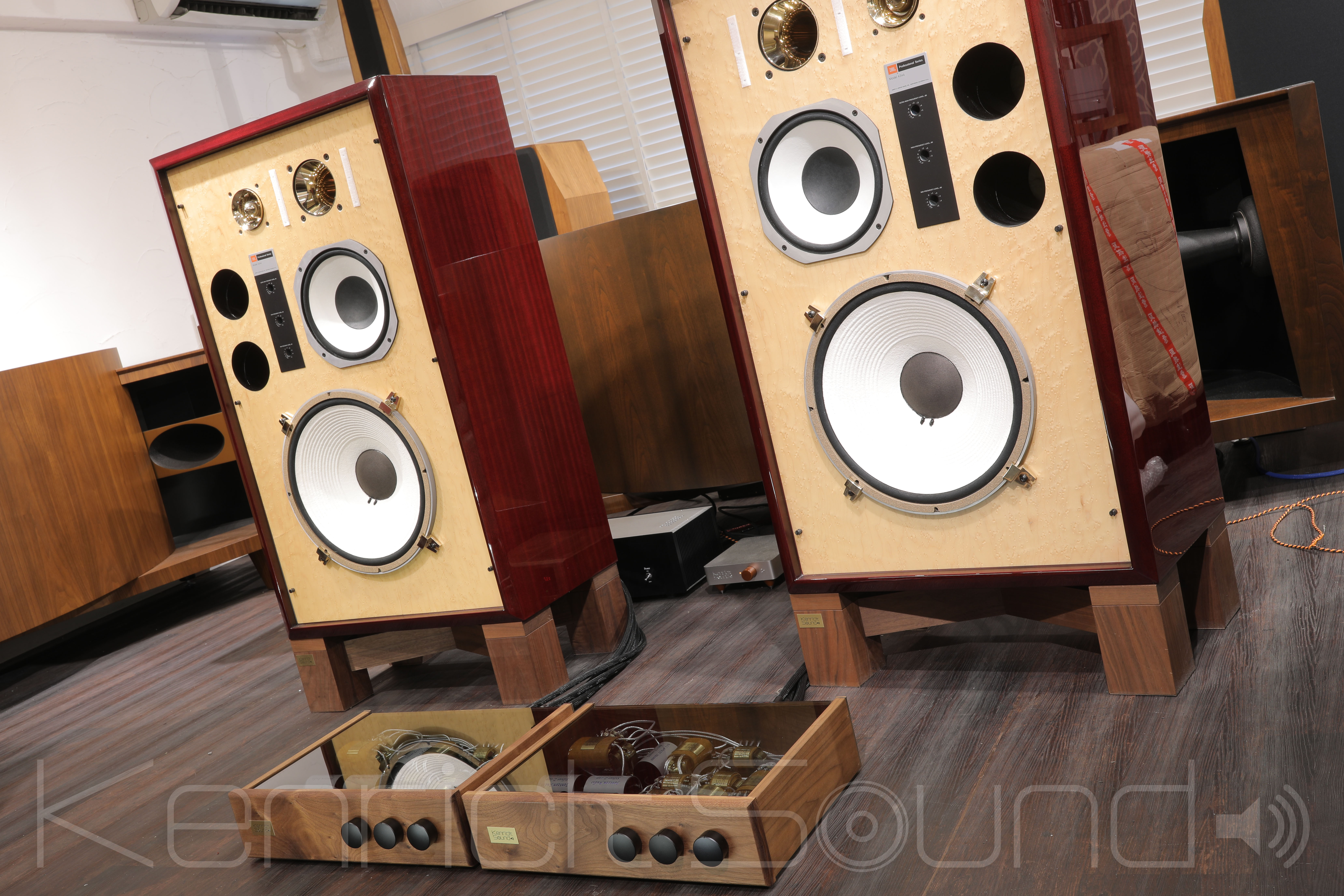 KRS 4344 JBLオールアルニコ 再着磁 SilverGold Z-Cap採用 最高峰