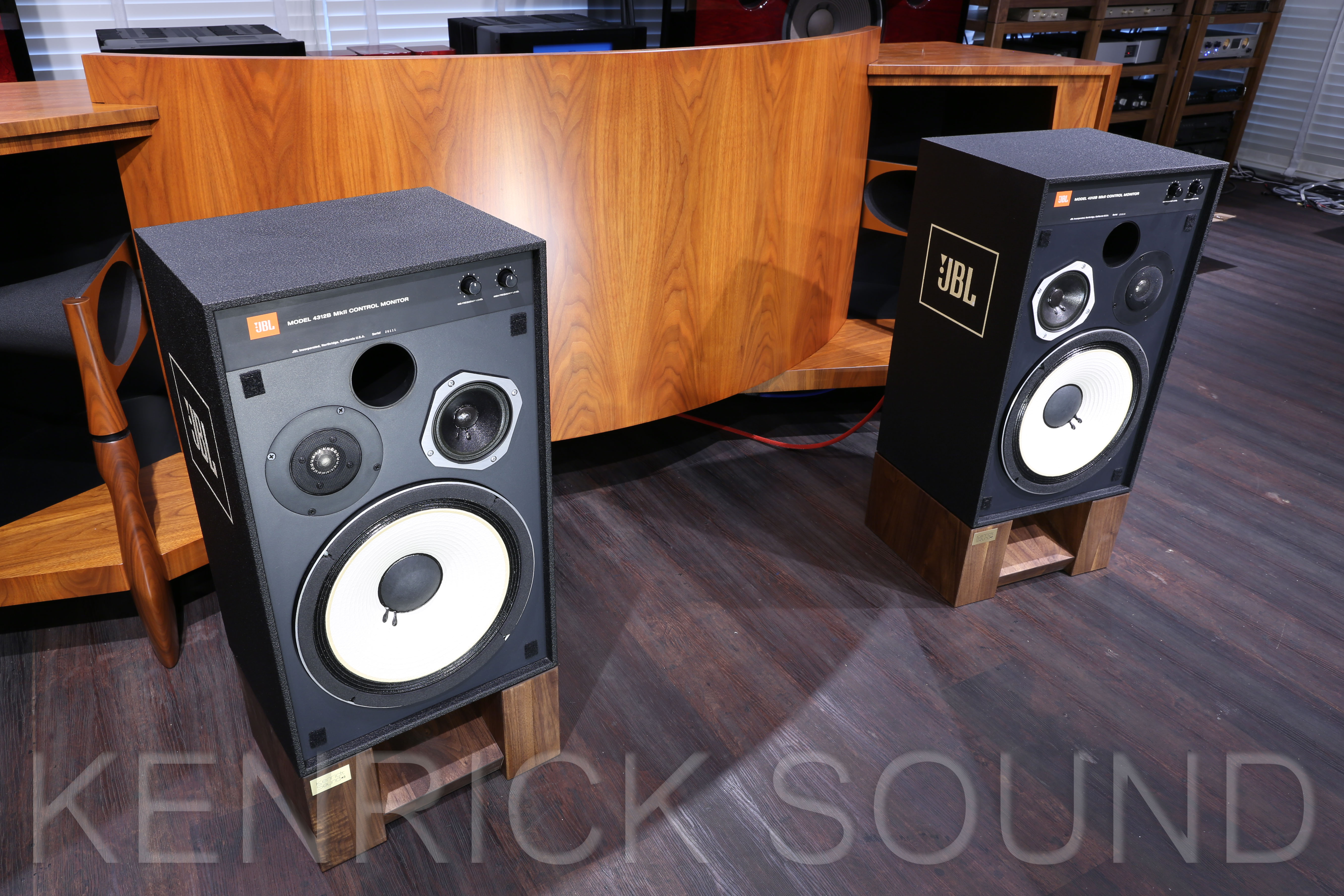 JBL 4312B MK2(MKII) 3wayモニタースピーカー ケンリックメンテ品