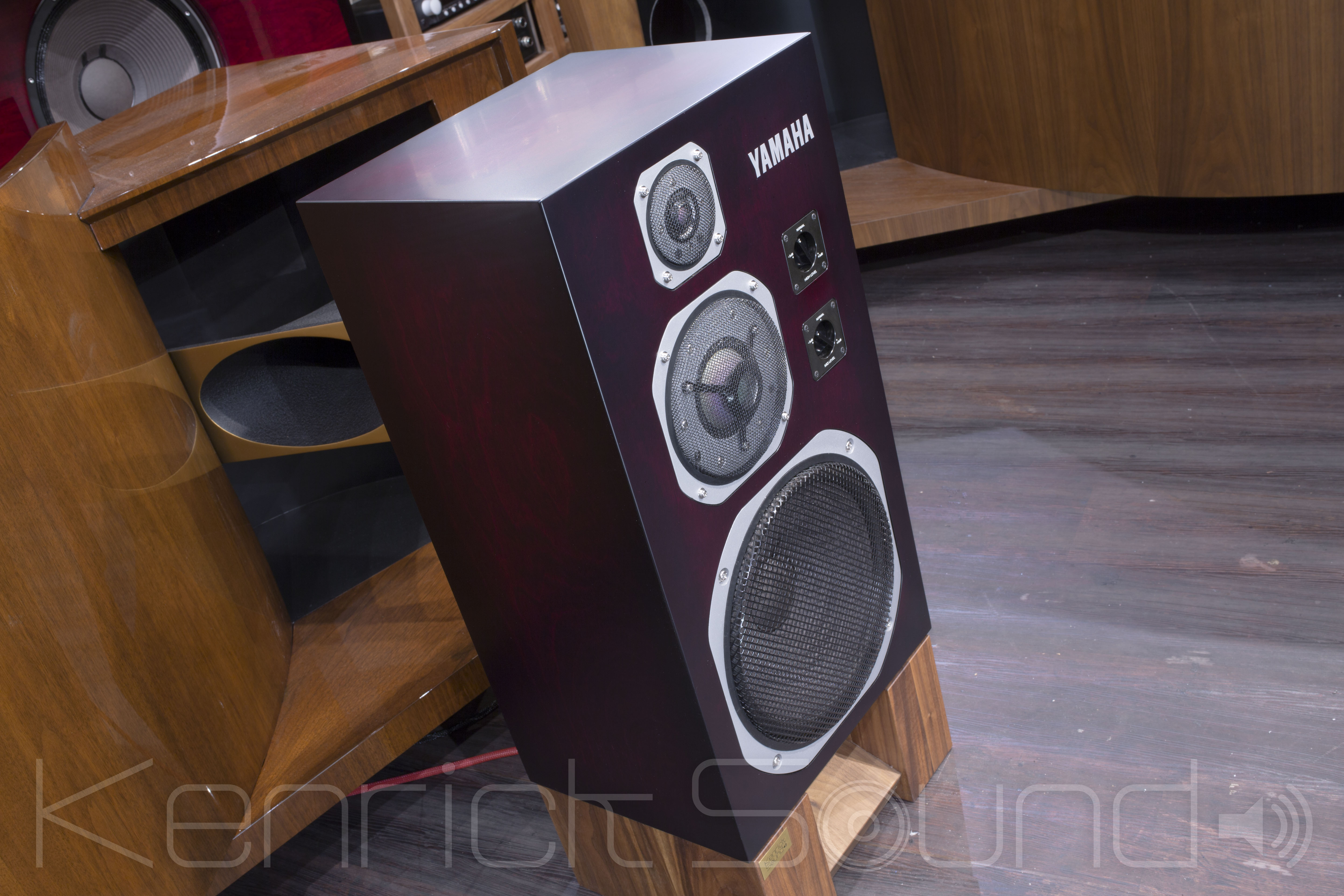 驚愕音 YAMAHA NS-1000M パーフェクトレストア ボルドー仕上げ