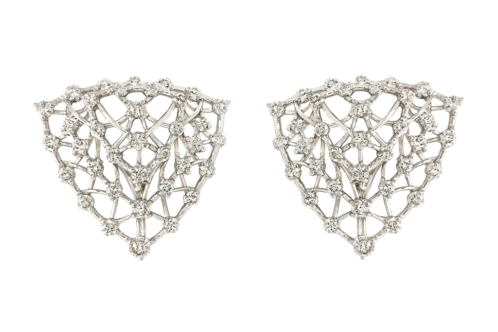 Diamond K18WG/K14WG(留具)ダイヤモンドイヤリング (NO.129117) – JEX