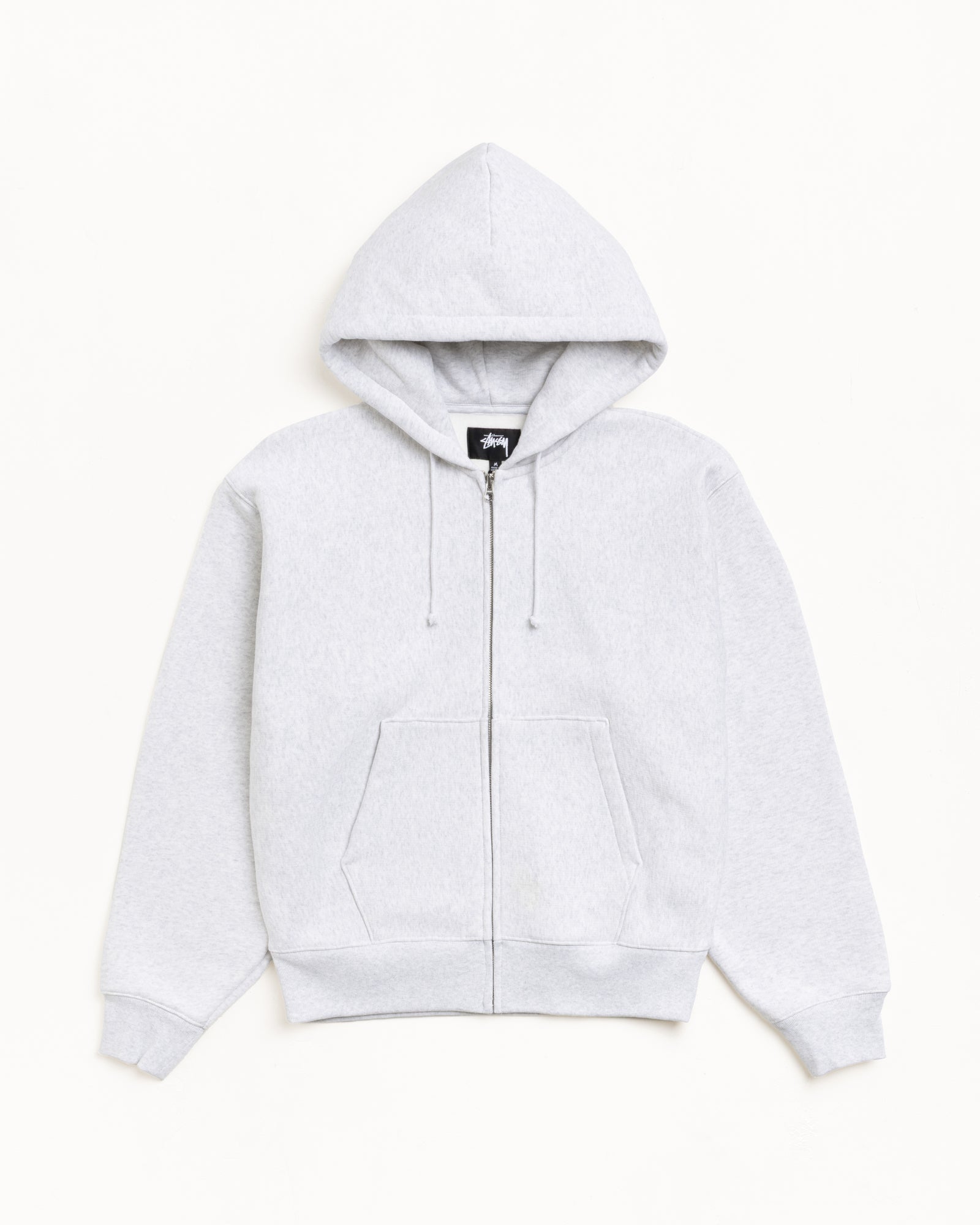 Basic Diamond Zip Hoodie – Ash Heather | Sweats | Stüssy Japan