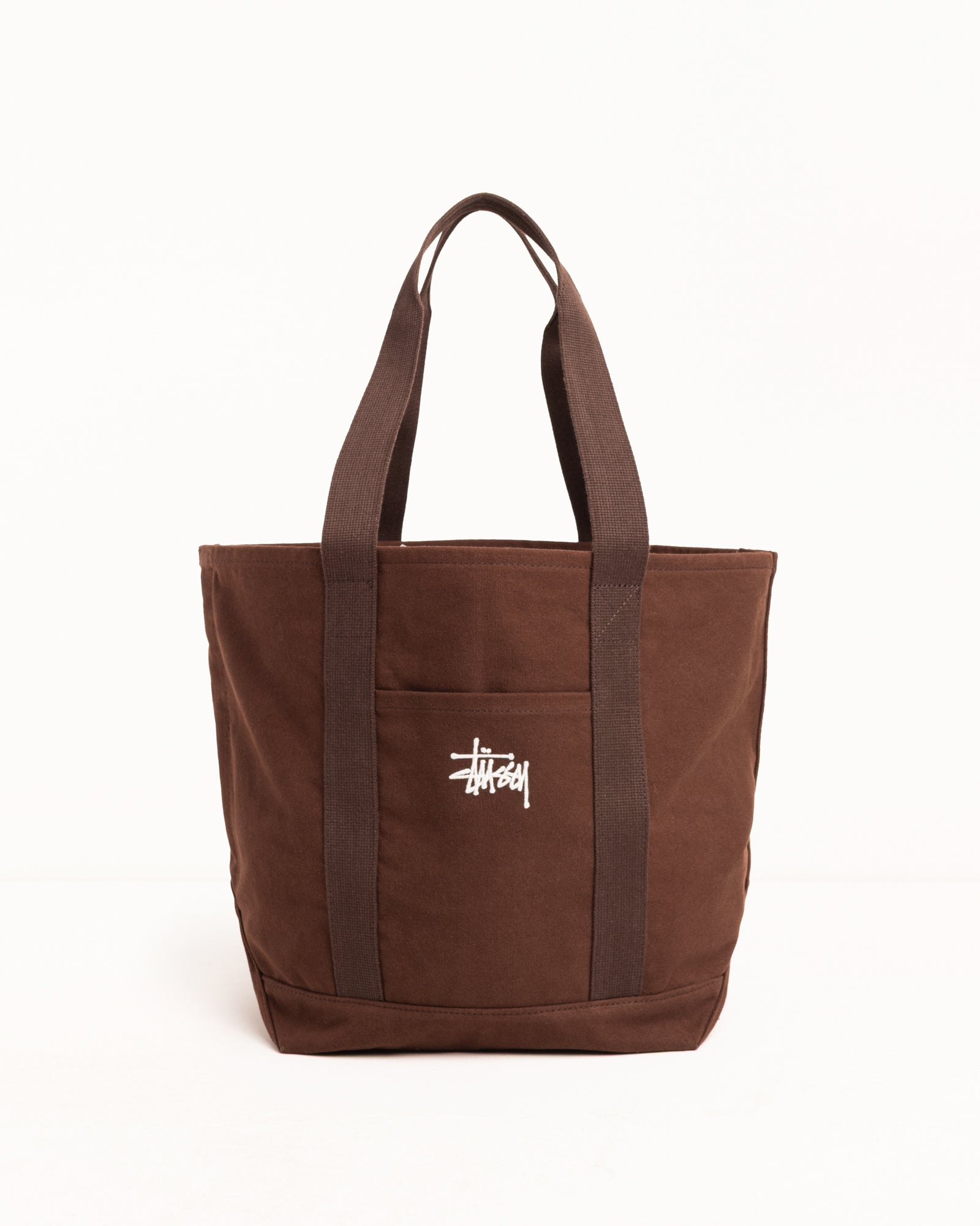 Canvas Market Tote – Brown | Accessories | Stüssy Japan