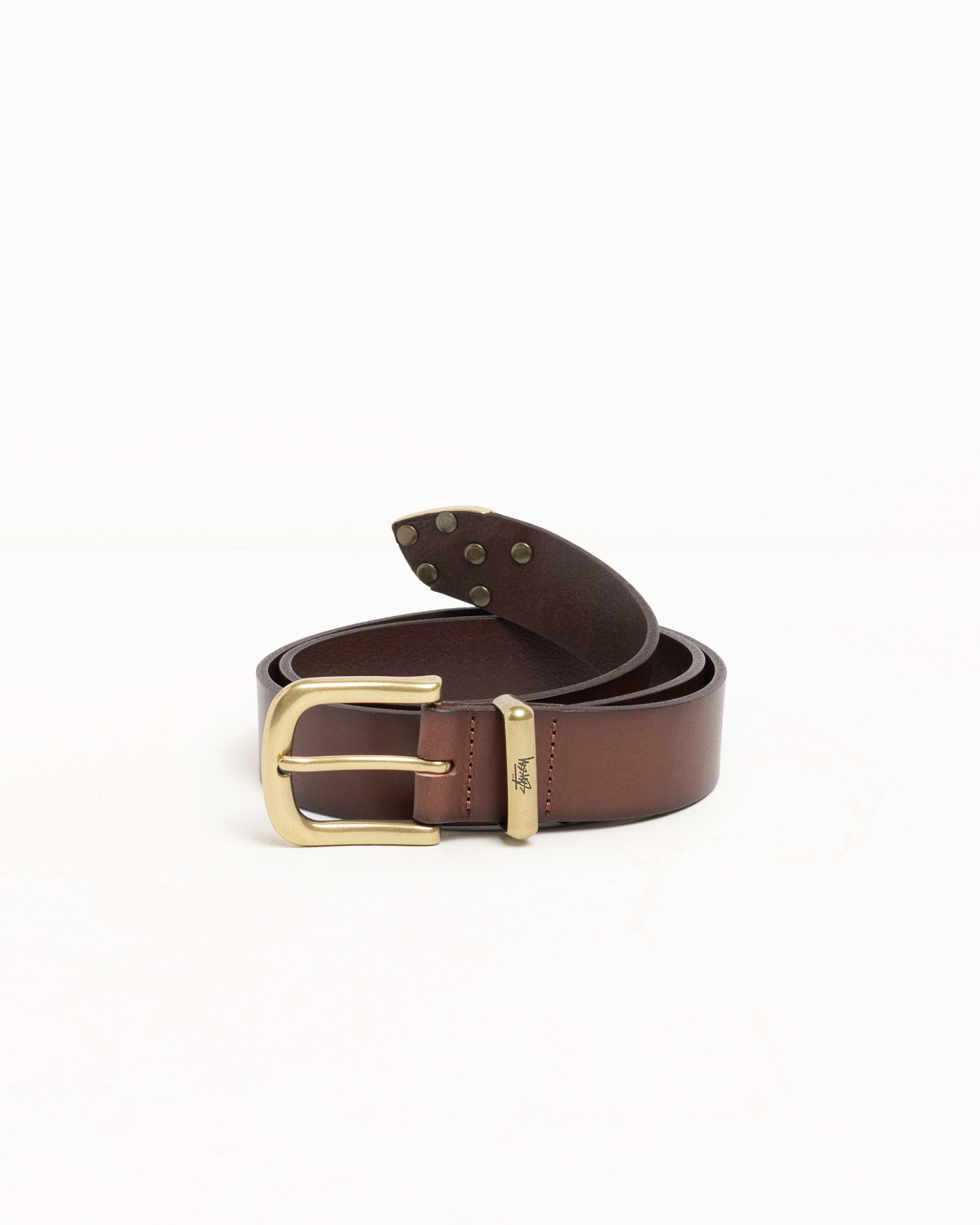 Metal S Tip Belt – Desert | Accessories | Stüssy Japan
