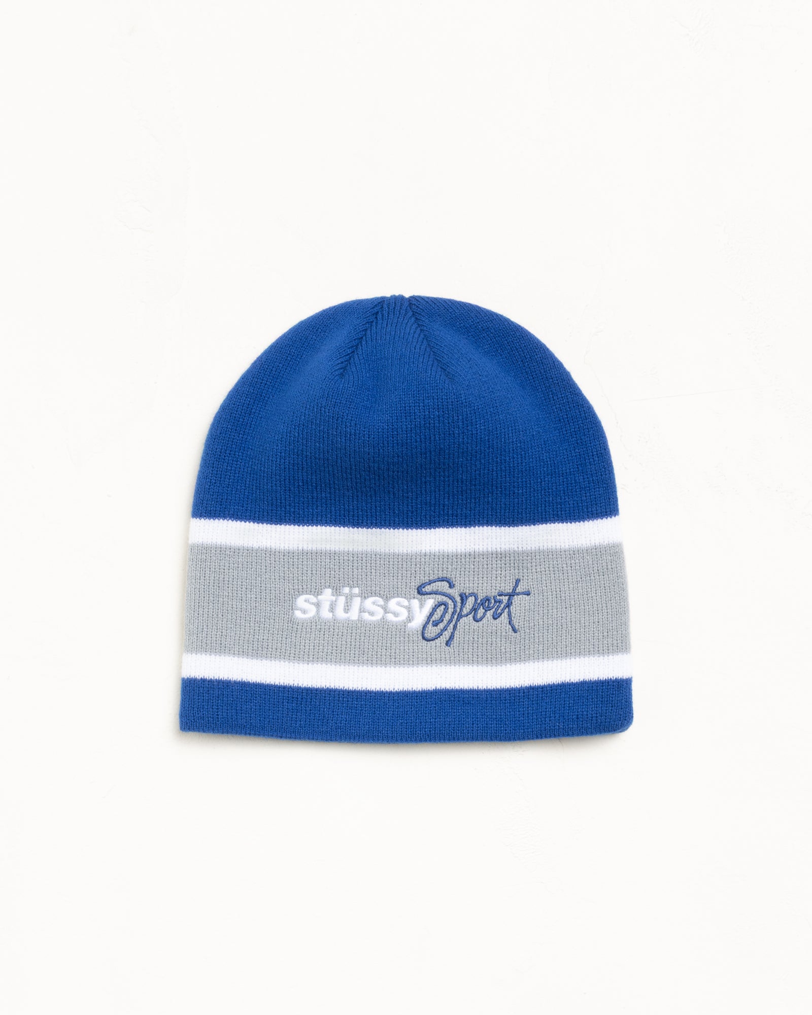 Stüssy Sport Stripe Skullcap – Royal | Headwear | Stüssy Japan