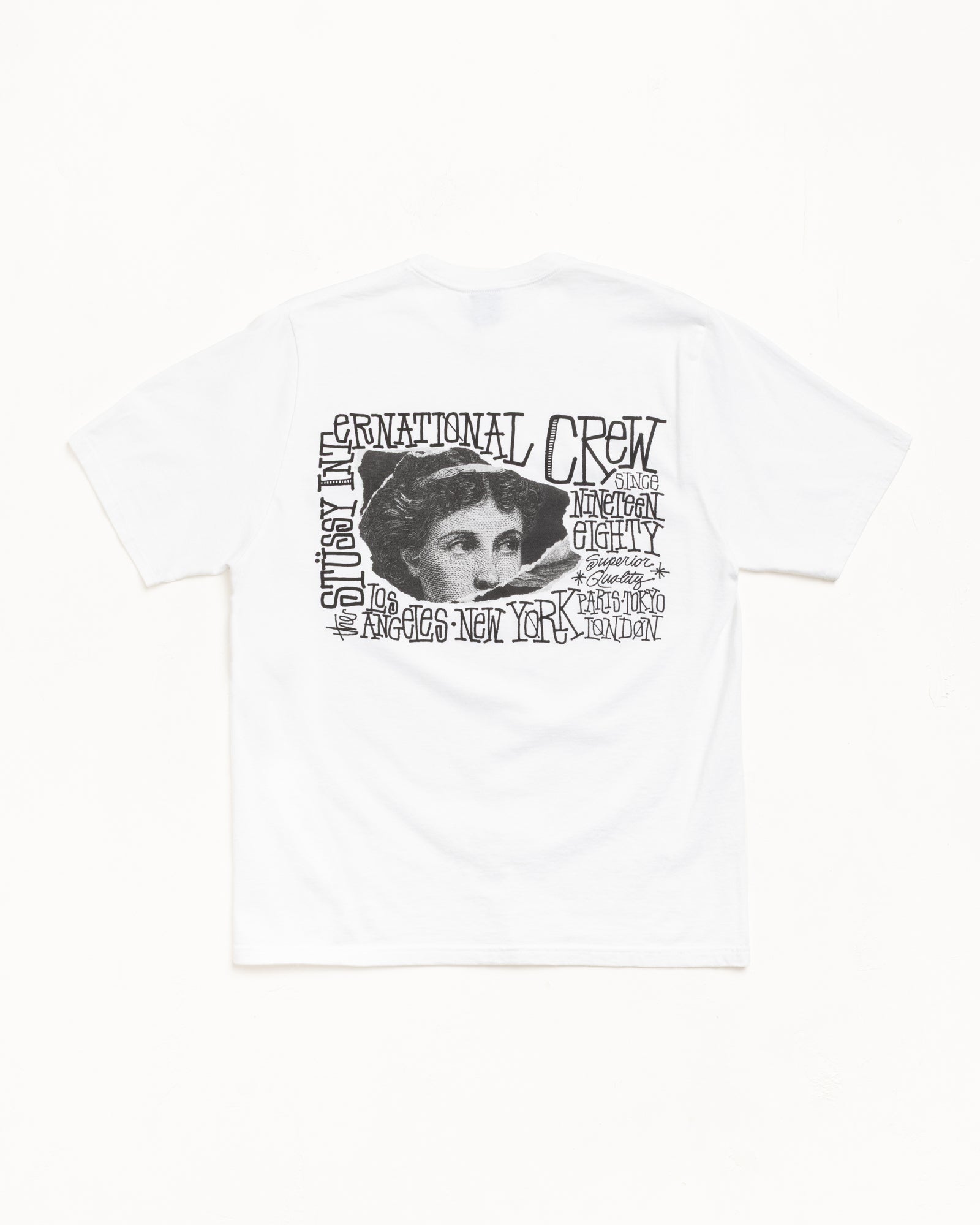 Victoria Tee – White | Tees | Stüssy Japan