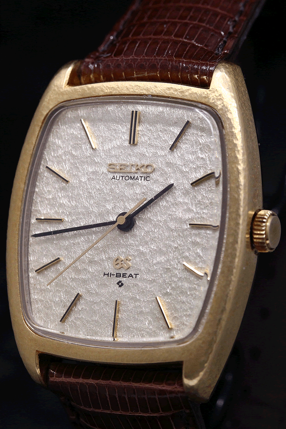 GS専門｜グランドセイコー Ref.5641-5000 18金無垢彫金角型 1971年7月製造