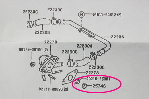 ISCVの洗浄 直管係長～JZX100 CHASER TOURER-V～