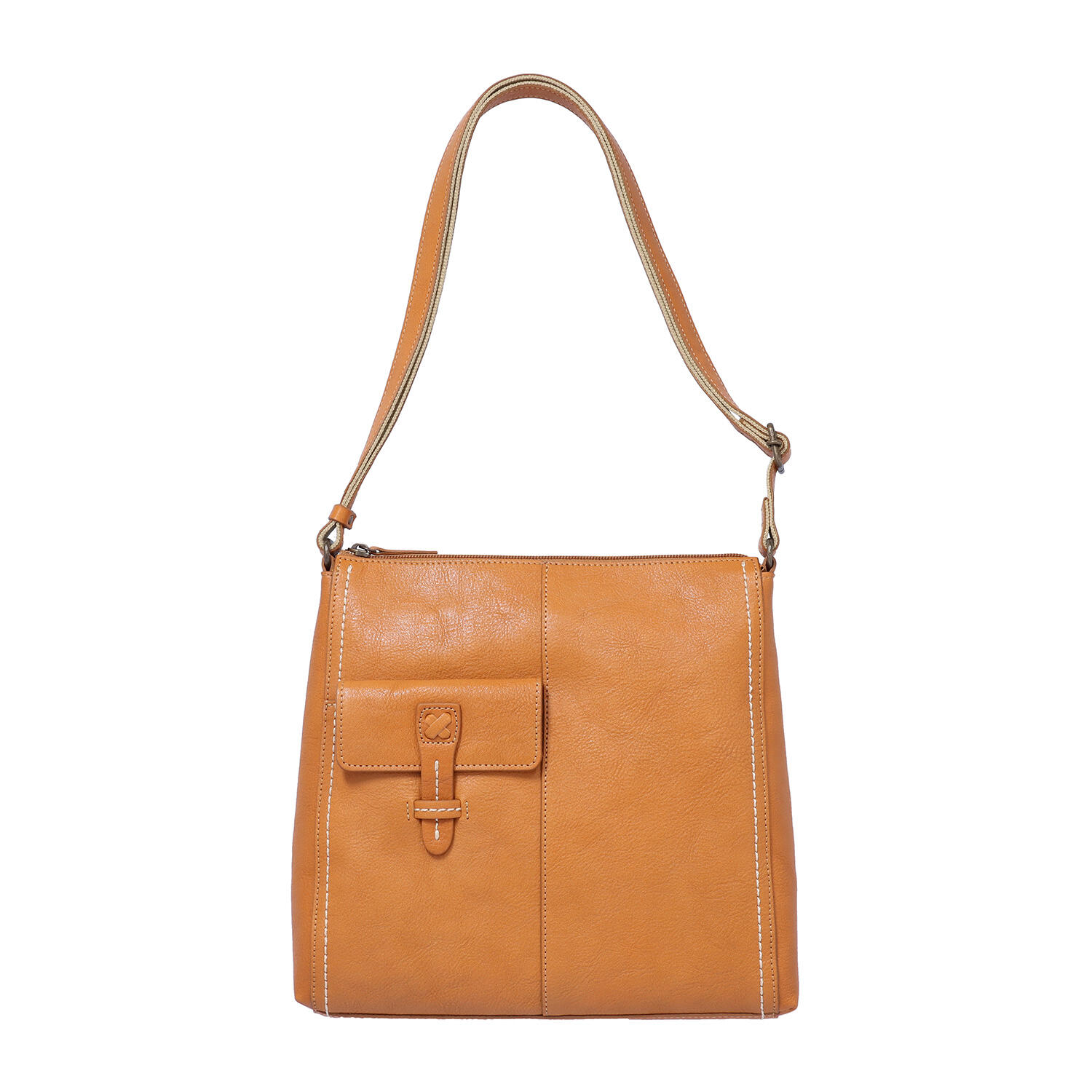 タンニン鞣し 牛革 ユニセックス ショルダーバッグ | エールック株式