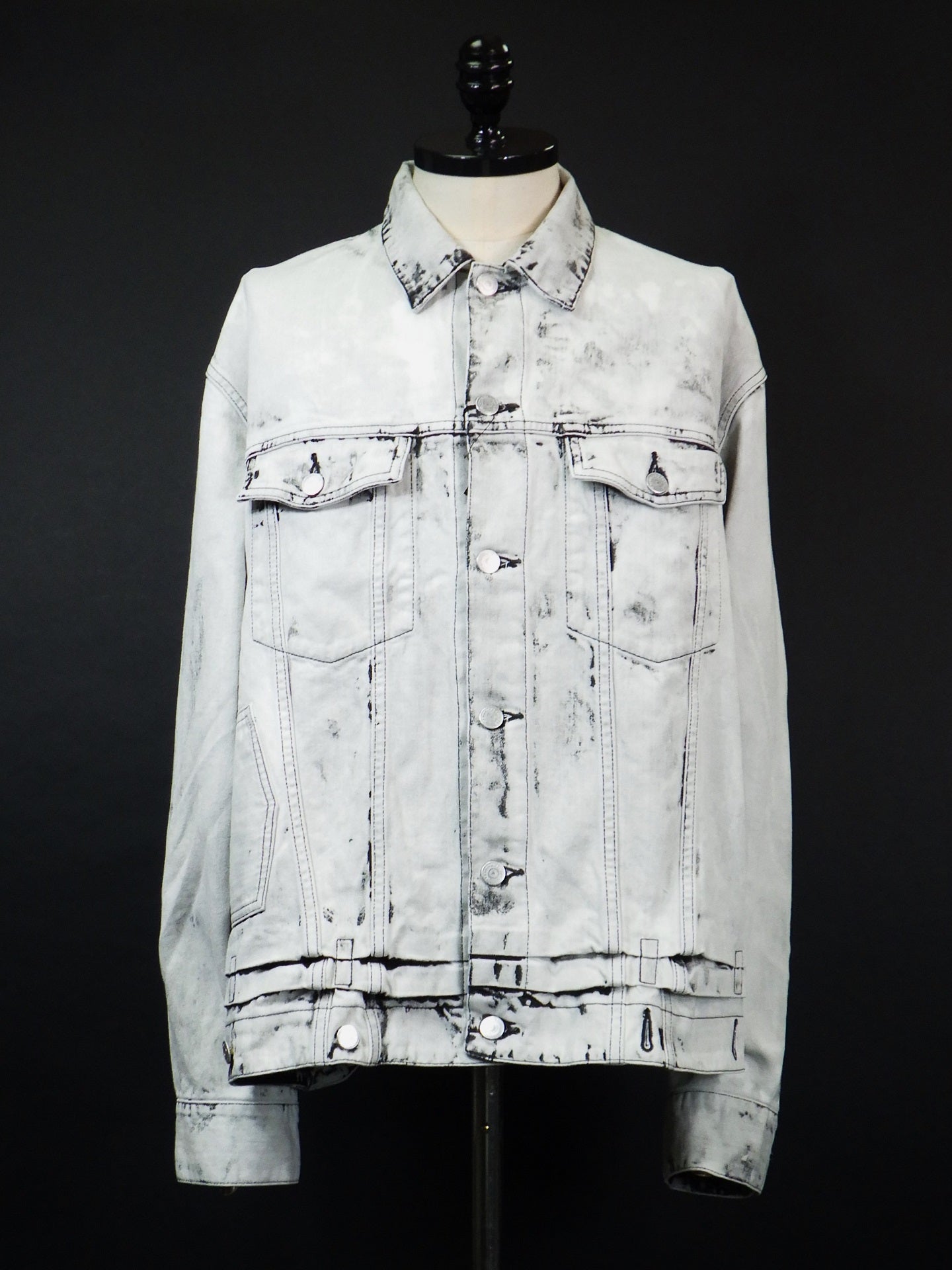 beautiful people ダブルエンドレフトハンドツイルデニムブルゾン