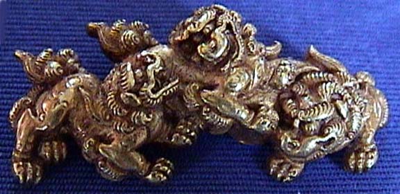 後藤光乗「三匹獅子」目貫