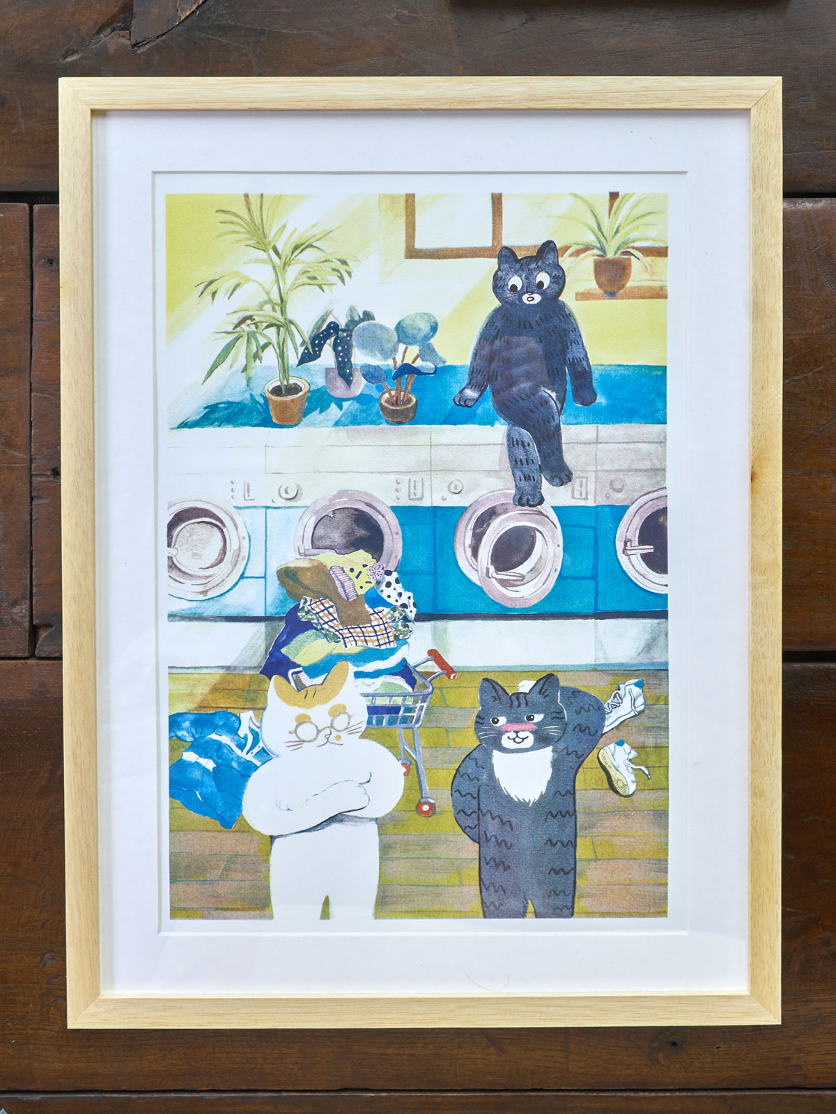 三猫倶楽部 A3リソグラフ ポスター リフレッシュ – KISSA BOOKS