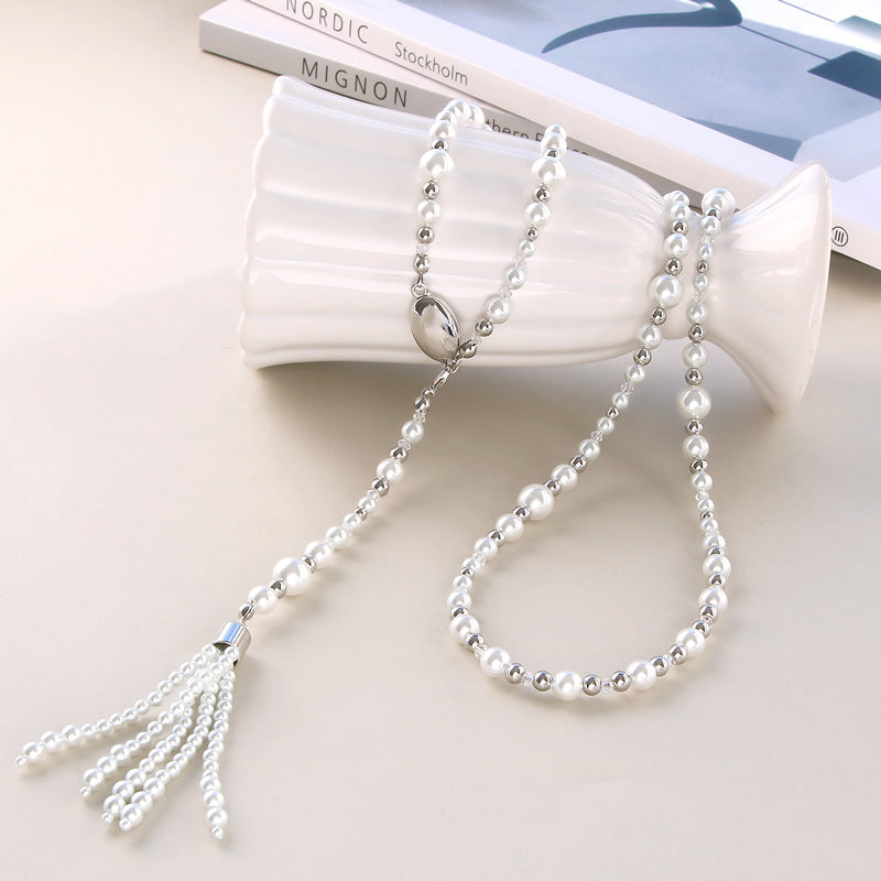 レシピNo.KR0980 クリスタルパールの3wayネックレス – 貴和製作所