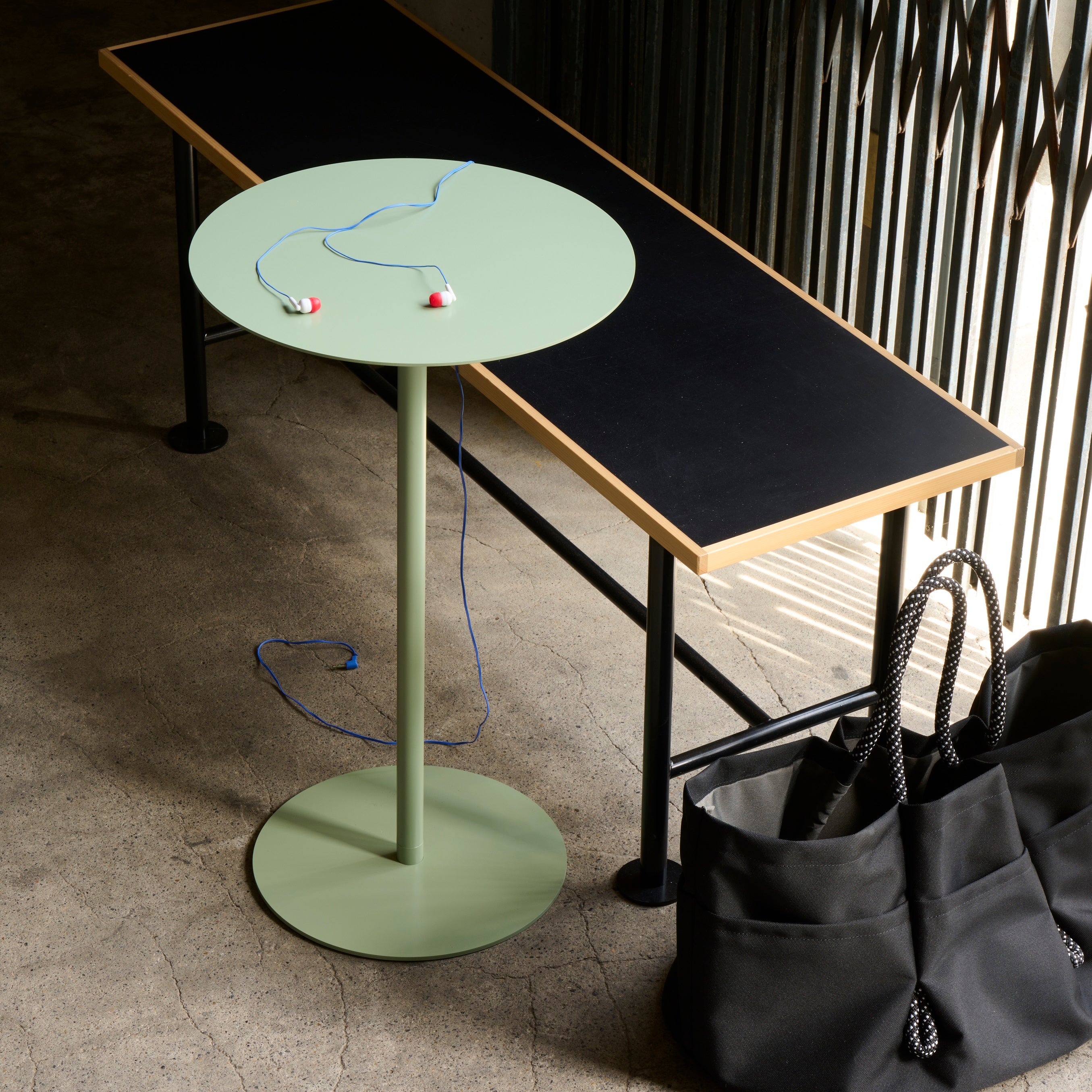 サイドテーブル-01-クリームイエロー - KIT