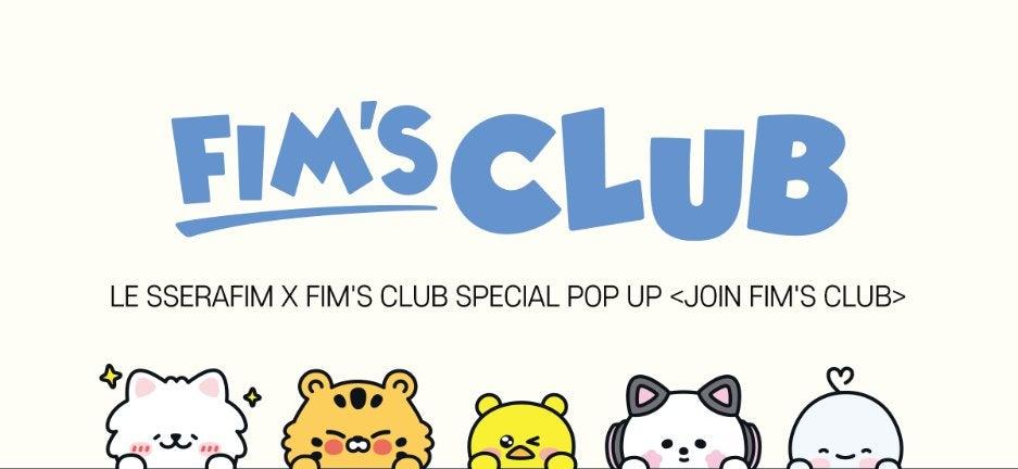 LE SSERAFIM] Fim's Club : Special Pop Up MD – krmerch