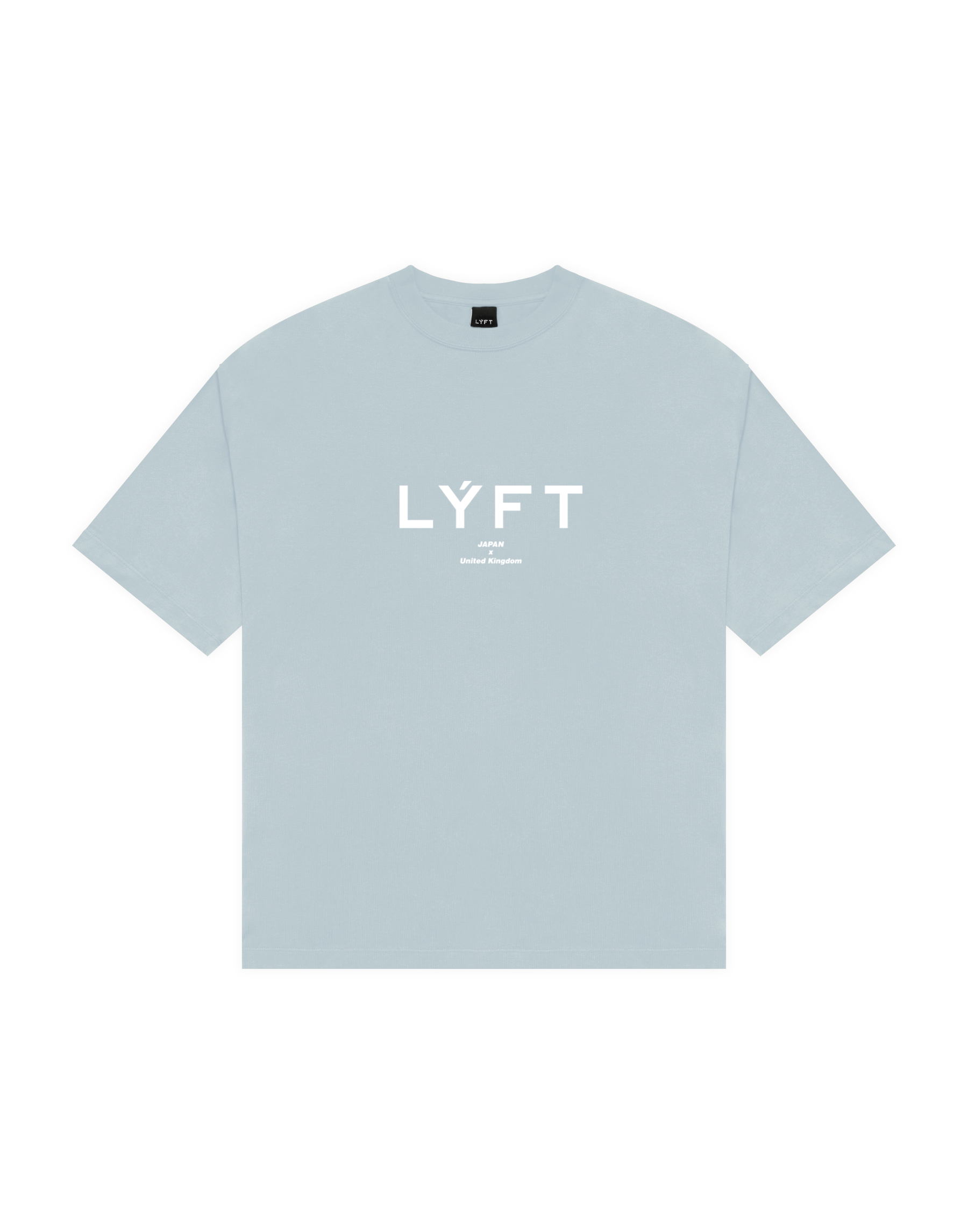 LÝFT Logo Big T-Shirt V.2 - L.Blue