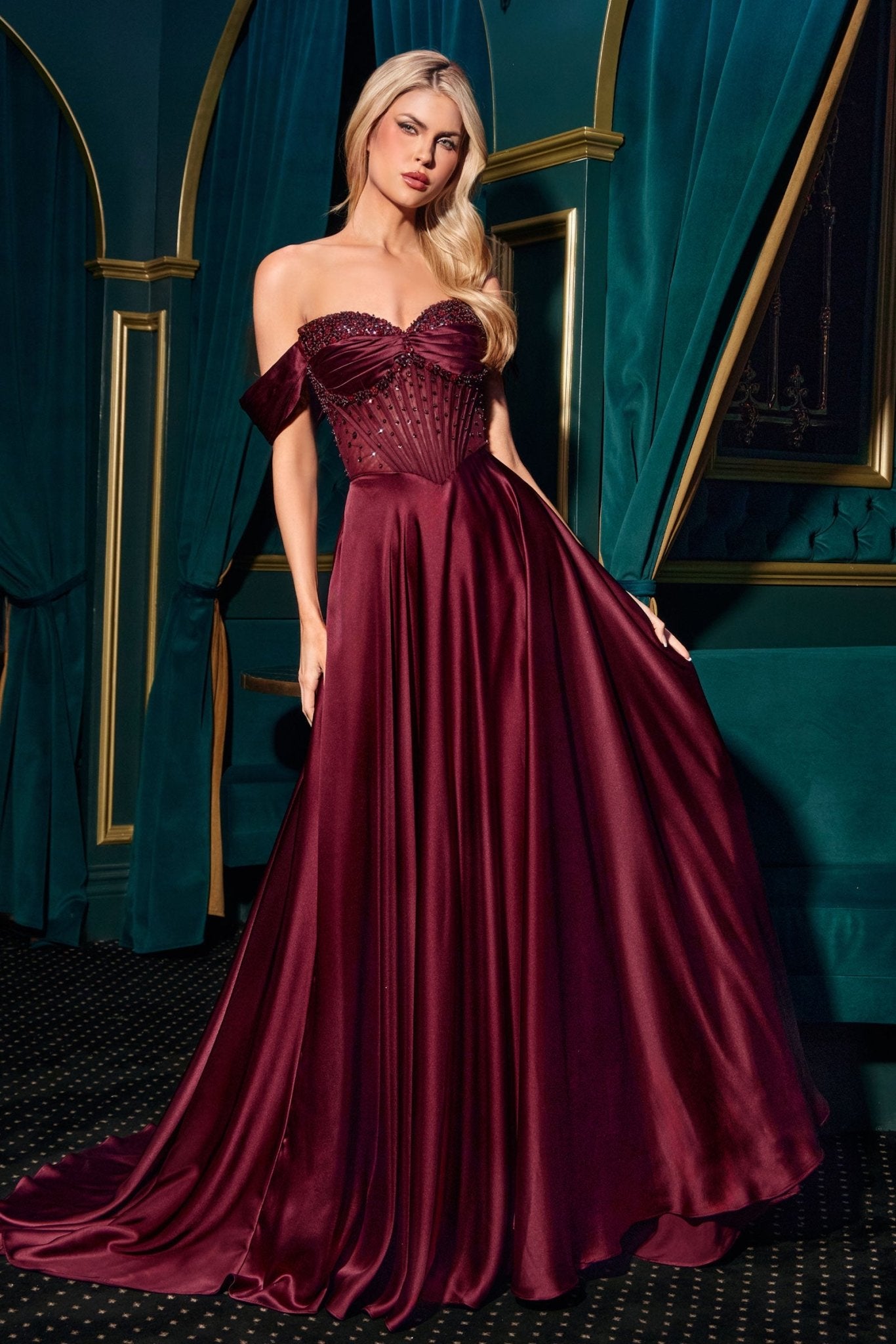 CD297 | A-LINE DRESS – Ladivine by Cinderella Divine | Shop Trendy
