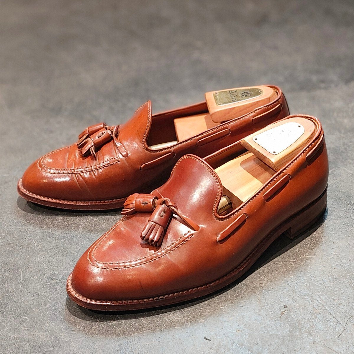 希少 美品【ALDEN】オールデン 3658 タッセルローファー コードバン