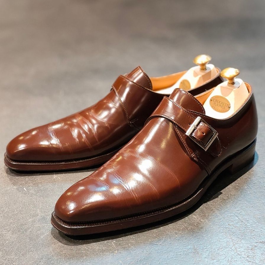 CROCKETT&JONES】クロケットジョーンズ モンクトン シングルモンク
