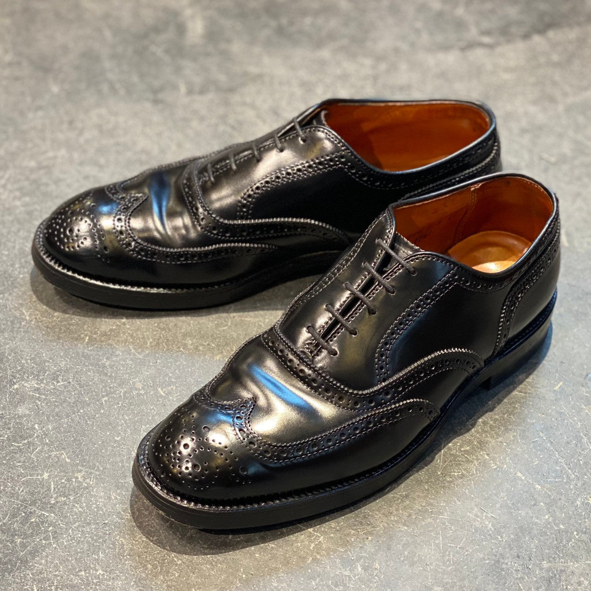 ALDEN】オールデン ウイングチップ 9741 コードバン ブラック サイズ