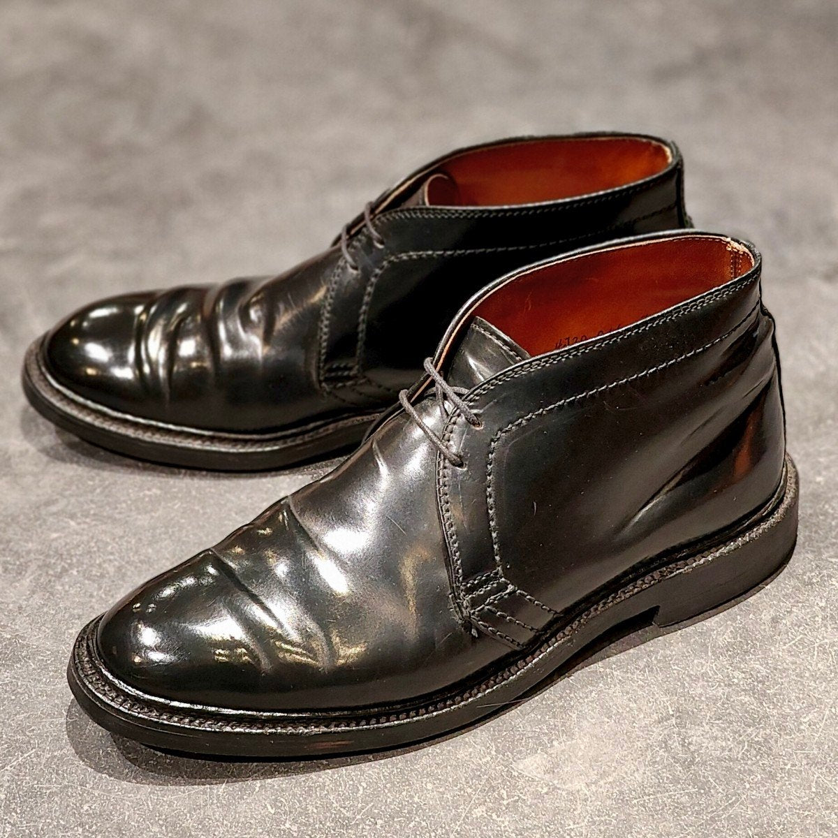 美品【ALDEN】オールデン 1340 チャッカブーツ コードバン ブラック