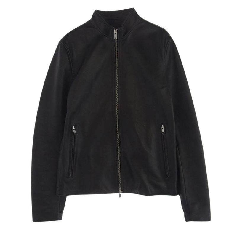 美品 theory セオリー シングルライダースジャケット 牛革 XXL