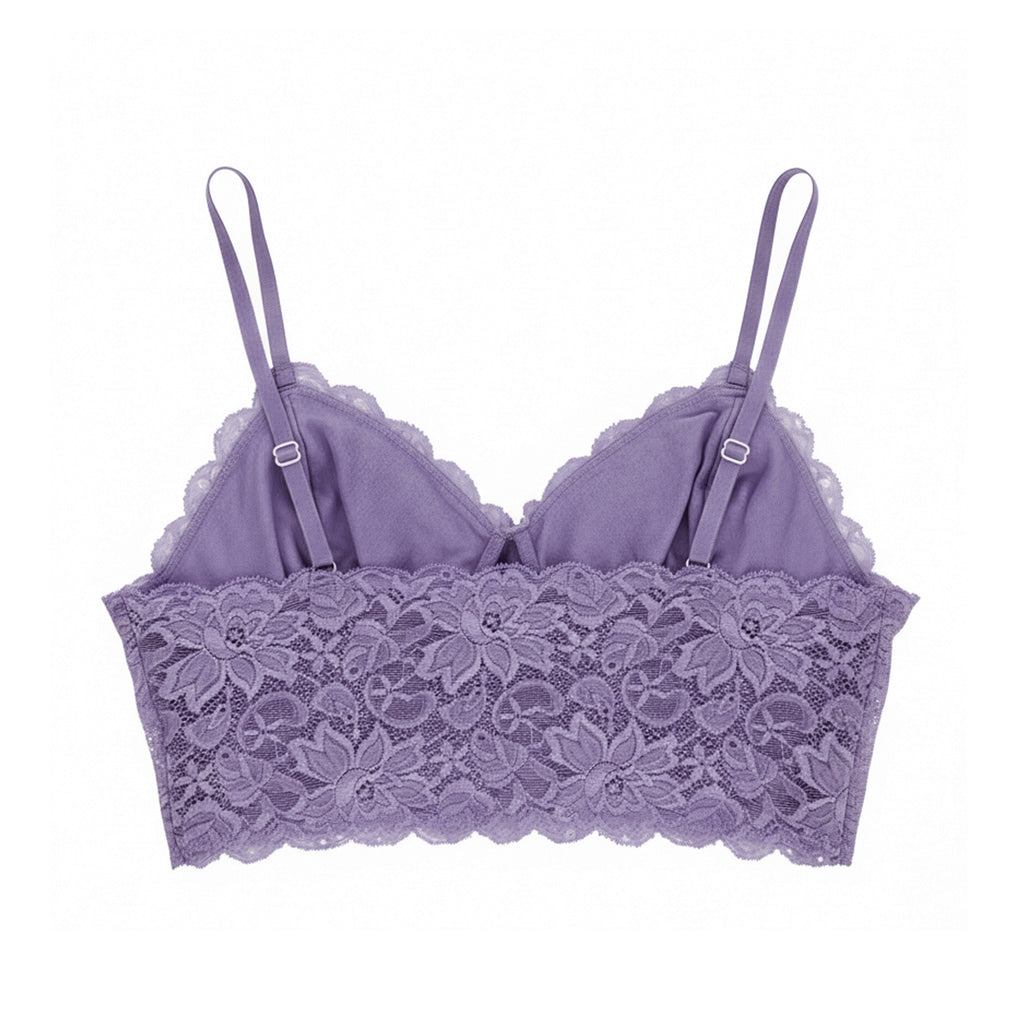 予約受付中】ログウッド×茜染めシルクレースブラ