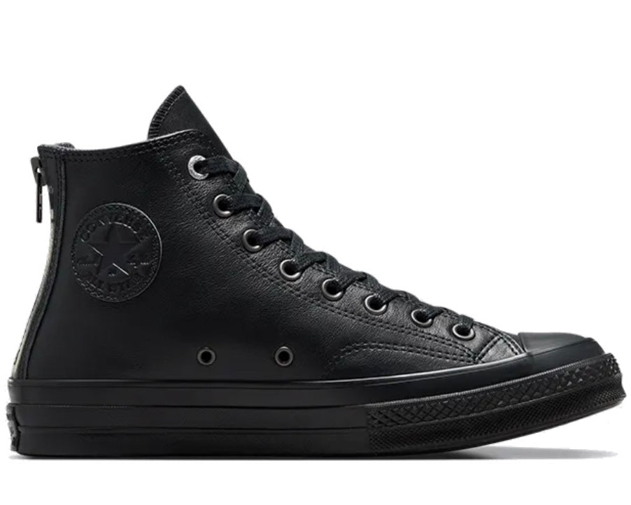 送料無料】CT70 HI ZIPPER HEEL BLACK A08159C – LOWHAI