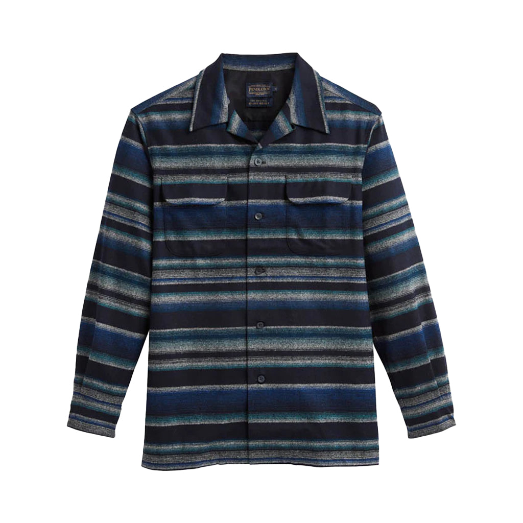 Pendleton | Board Shirt Blue Serape Stripe | Flannel – Gunthers
