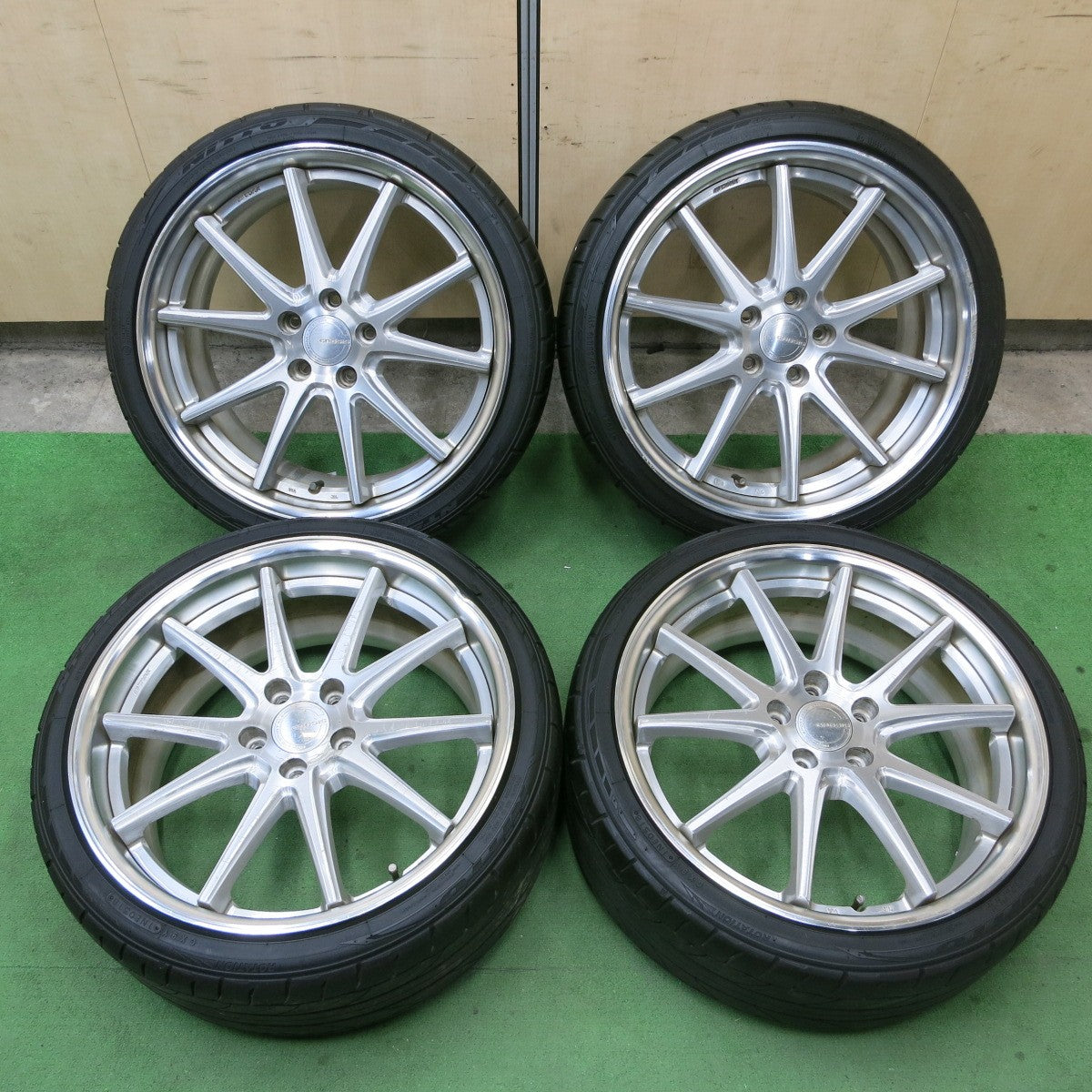 4本価格☆WORK GNOSIS GV1 235/35R19 ニットー NT555 G2 ワーク