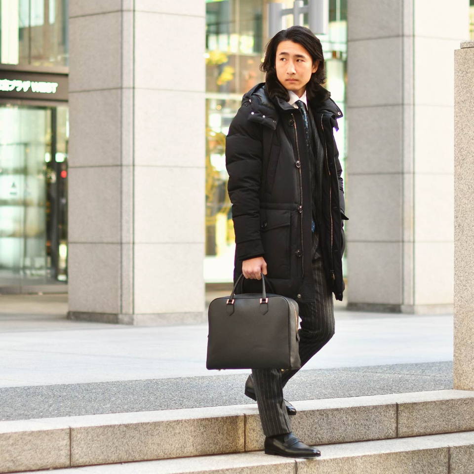 CISEI【チセイ/シセイ】別注 901 CINQUE WLS シボ革 ブリーフケース