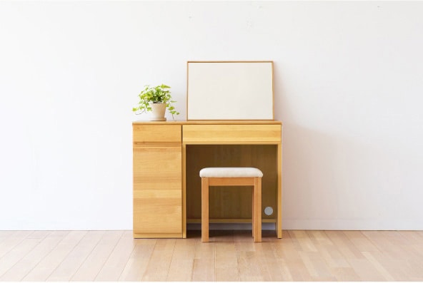 ASTER DESK SET10 240天板 + 30キャビネット (左開き) + 60チェスト +