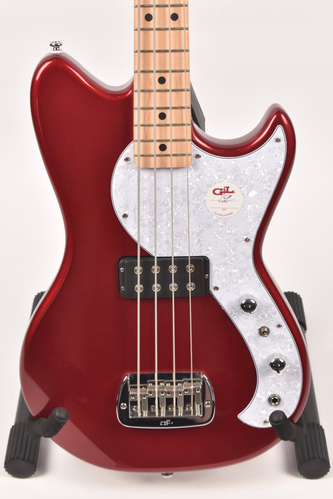 G&L Tribute Fallout Bass, Candy Apple Red – GoodtimeMusic