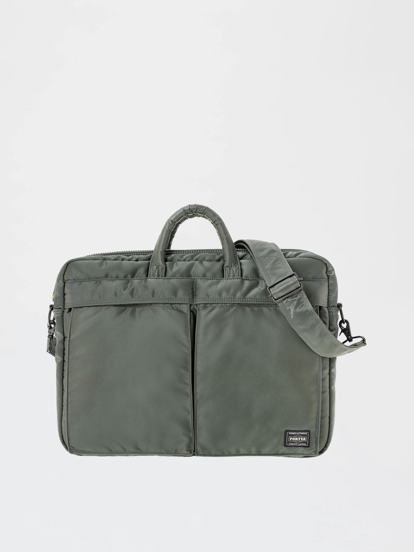 New Tanker 2Way Document Bag, Sage Green – Goods