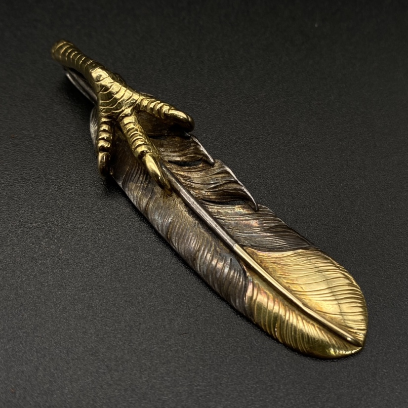 0806【オールド先金特大フェザー左向き】（原宿SV）