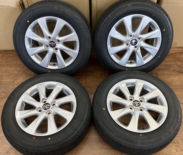 1 ν§ 美品 新車外し トヨタ アクア 純正 15インチ 6J+45 100-4H
