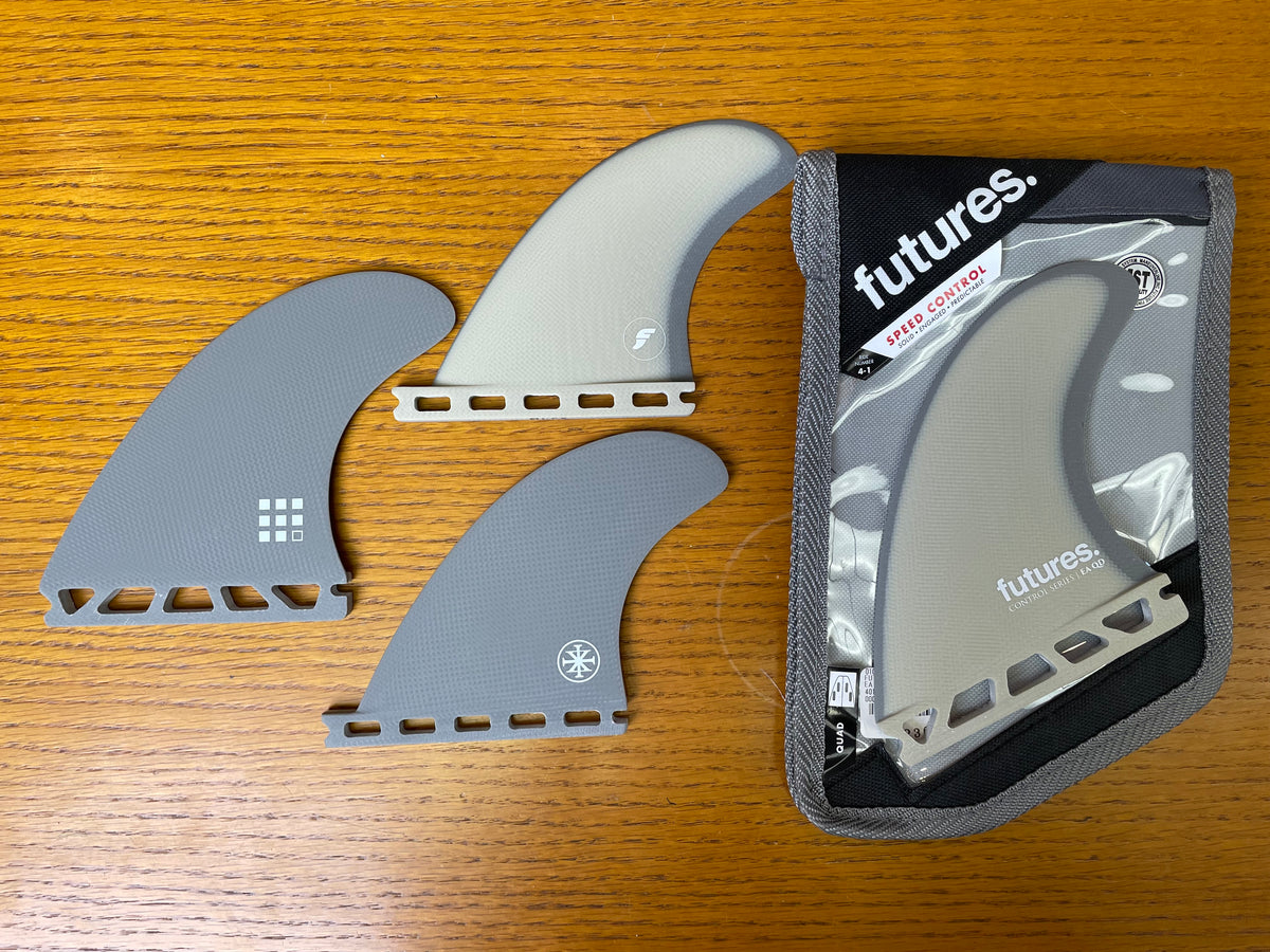 Futures Fins CONTROL 2.0 EA QUAD C/F.GLASS SANDY クワッドフィン