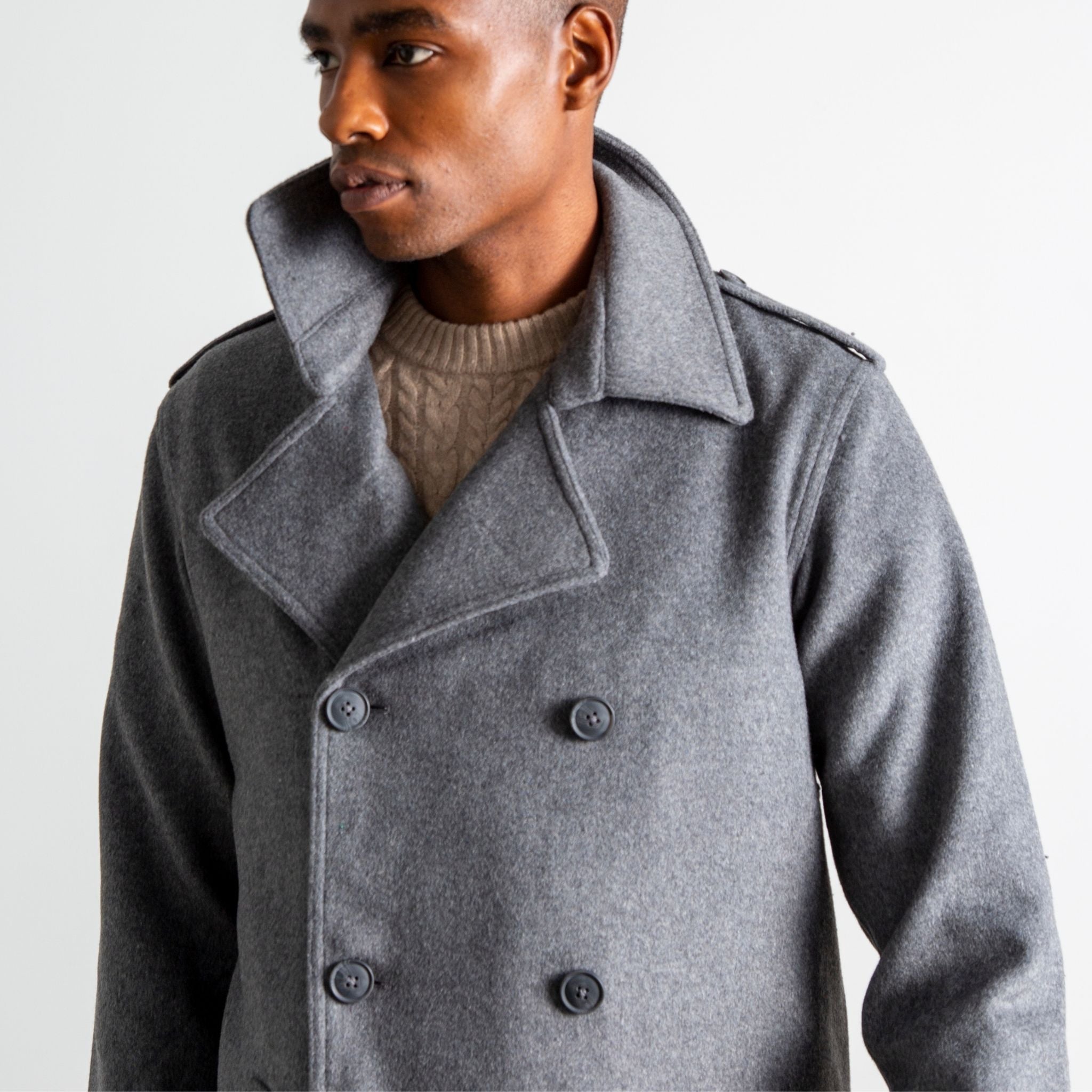 Wool Peacoat – Highland Duds