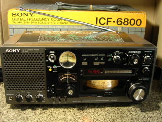 ICF-6800☆BCLラジオ