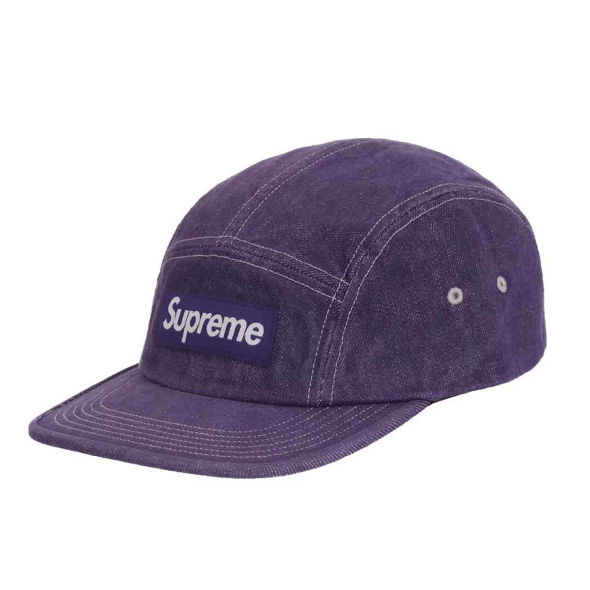 SUPREME - DENIM CAMP CAP PURPLE – HOMEGAME TOKYO