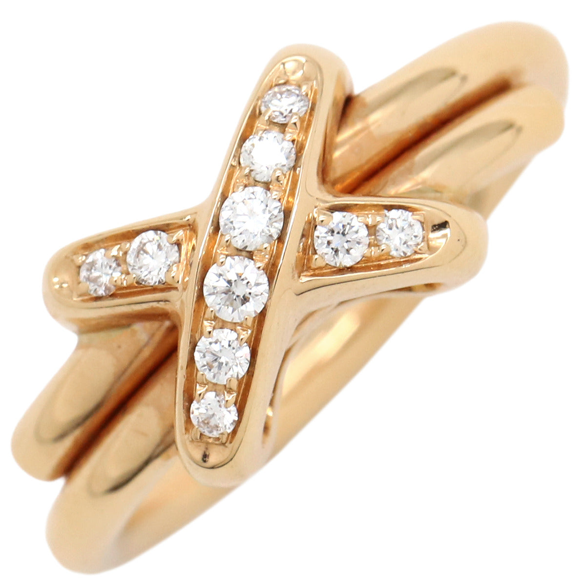 ショーメ CHAUMET ジュ ドゥ リアン ダイヤリング 081239-048 ピンク