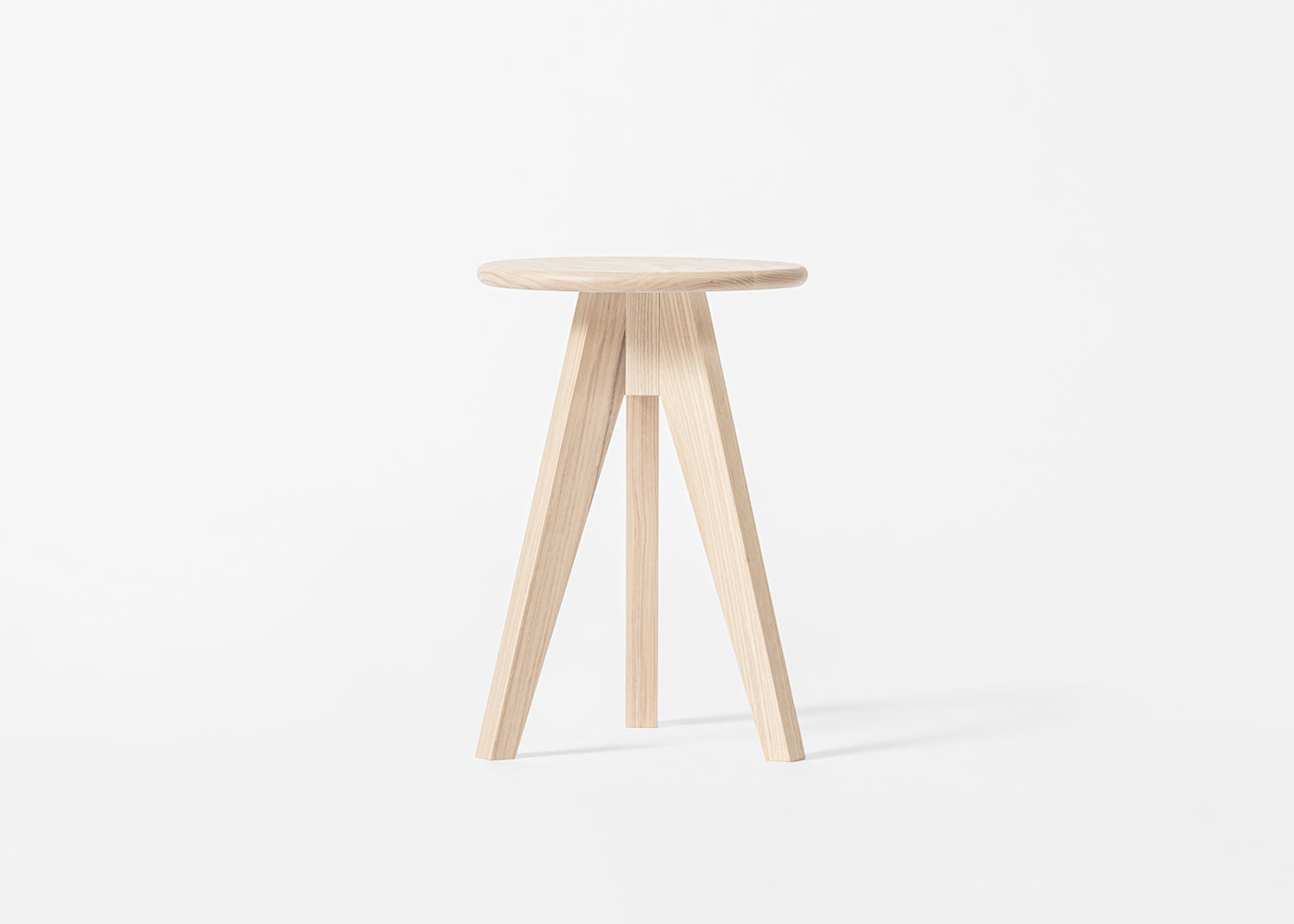 MITSUKI STOOL -WHITE ASH- | 家具産地大川発の国産家具ブランドSHIKI