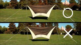 HOW TO 動画「ウェザーマスター（TM）ヘキサタープII」 - YouTube