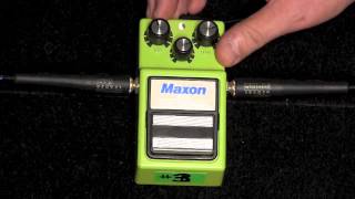 Analogman Maxon SD-9 Sonic Distortion Effects Demo - YouTube